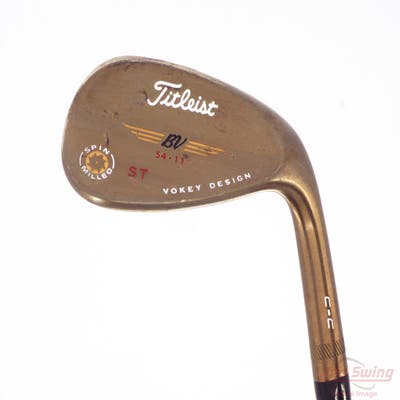 Titleist Vokey Spin Milled CC Oil Can Wedge Sand SW 54° 11 Deg Bounce True Temper Dynamic Gold S200 Steel Stiff Right Handed 36.75in