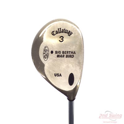 Callaway Big Bertha Warbird Fairway Wood 3 Wood 3W Callaway RCH 90 Graphite Regular Right Handed 43.25in