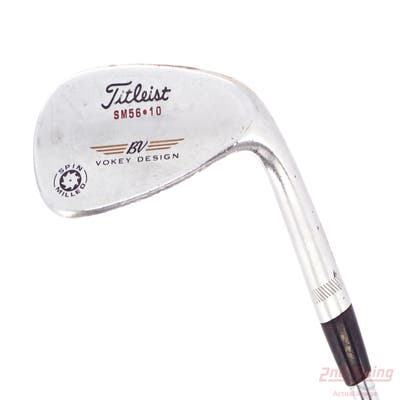 Titleist Vokey Spin Milled Wedge Sand SW 56° 10 Deg Bounce True Temper Dynamic Gold Steel Wedge Flex Right Handed 35.5in