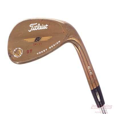 Titleist Vokey Spin Milled CC Oil Can Wedge Sand SW 54° 11 Deg Bounce True Temper Dynamic Gold Tour Issue S200 Steel Stiff Right Handed 36.75in