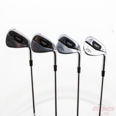 Callaway Rogue ST Pro Iron Set 8-PW AW True Temper Elevate MPH 95 Steel Stiff Right Handed +1/2"