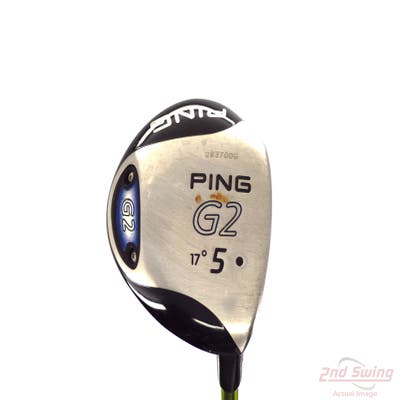 Ping G2 Fairway Wood 5 Wood 5W 17° Aldila NV Green 65 Graphite X-Stiff Right Handed 43.25in