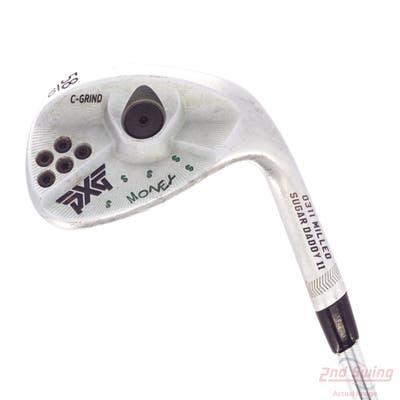 PXG 0311 Milled Sugar Daddy II Wedge Lob LW 58° 10 Deg Bounce C Grind Stock Steel Shaft Steel Wedge Flex Right Handed 35.25in