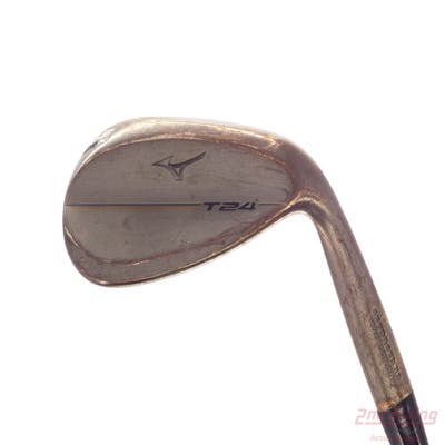 Mizuno T24 Denim Copper Wedge Lob LW 58° 4 Deg Bounce X Grind True Temper Dynamic Gold Tour Issue S400 Steel Stiff Right Handed 36.0in