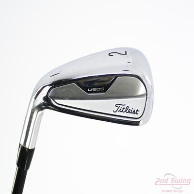 Titleist U-505 Utility Iron 2 Utility Mitsubishi Tensei AV White Raw 90 Graphite Stiff Left Handed 39.5in