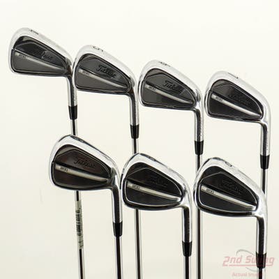 Titleist 2023 T200 Iron Set 4-PW True Temper AMT Black S300 Steel Stiff Right Handed STD