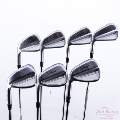 Titleist 2023 T150 Iron Set 4-PW Project X LZ 6.0 Steel Stiff Left Handed +1/4"