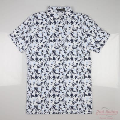 New W/ Logo Mens G-Fore Polo Small S Multi MSRP $120 G4MS23K240C