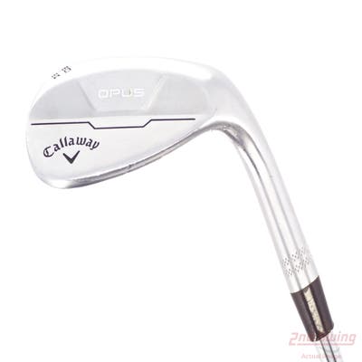 Callaway Opus Brushed Chrome Wedge Lob LW 60° 8 Deg Bounce C Grind Nippon NS Pro Modus 3 Tour 120 Steel X-Stiff Right Handed 34.75in