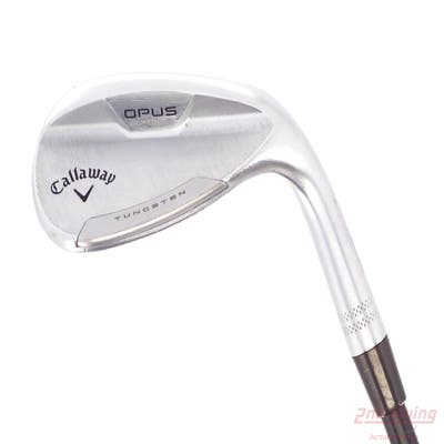 Callaway Opus Platinum Chrome Wedge Sand SW 54° 10 Deg Bounce Z Grind True Temper Dynamic Gold Mid 115 TI Wedge GunMetal Steel Wedge Flex Right Handed 35.5in