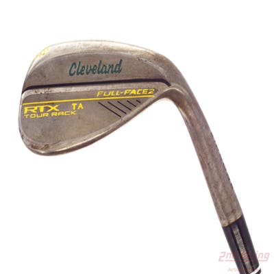 Cleveland RTX Full-Face 2 Tour Rack Raw Wedge Sand SW 56° 10 Deg Bounce True Temper Dynamic Gold Spinner Tour Issue Steel Wedge Flex Right Handed 35.5in