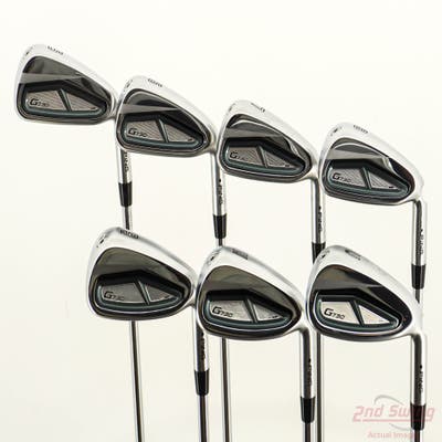 Ping G730 Iron Set 5-PW AW True Temper Dynamic Gold Mid 100 R300 Steel Regular Right Handed Black Dot +1/2"