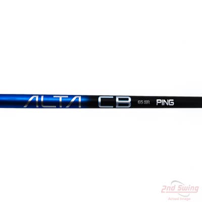 Used W/ Ping RH Adapter Ping Alta CB Blue 65 Fairway Shaft Senior 41.5in
