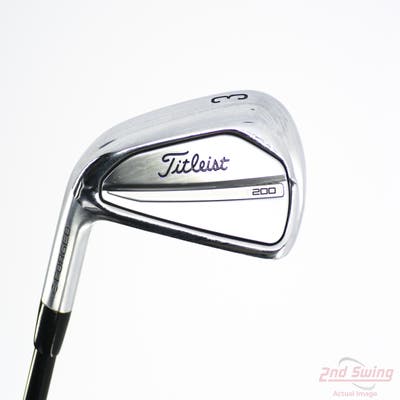 Titleist 2023 T200 Utility Utility Iron 3 Utility Project X HZRDUS Black Gen4 90HY Graphite Stiff Left Handed 39.5in