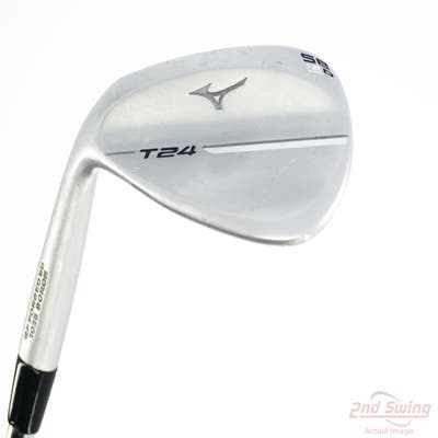 Mizuno T24 Soft Satin Wedge Lob LW 58° 12 Deg Bounce D Grind True Temper Dynamic Gold Tour Issue S400 Steel Stiff Left Handed 35.5in