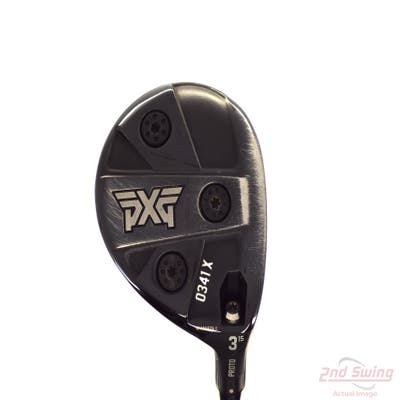 PXG 0341 X Proto Fairway Wood 3 Wood 3W 15° Project X EvenFlow Riptide CB 60 Graphite Stiff Right Handed 43.75in