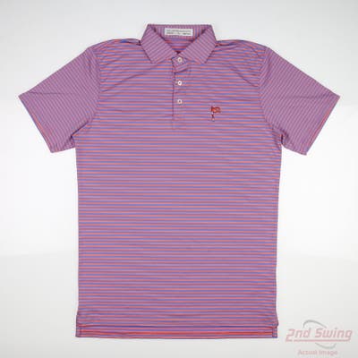 New W/ Logo Mens Holderness and Bourne Polo Medium M Multi MSRP $115