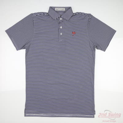 New W/ Logo Mens Holderness and Bourne Polo Medium M Multi MSRP $110