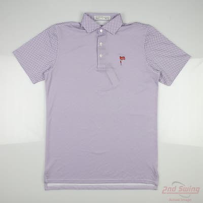 New W/ Logo Mens Holderness and Bourne Polo Small S White MSRP $115