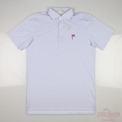 New W/ Logo Mens Holderness and Bourne Polo Small S White MSRP $115