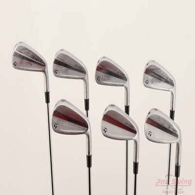 TaylorMade 2023 P790 Iron Set 4-PW True Temper Dynamic Gold 105 Steel Stiff Right Handed +1/4"