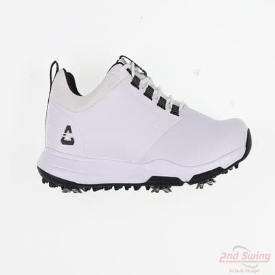 New Mens Golf Shoe Cuater By Travis Mathew The Ringer 11.5 White/Black MSRP $200 4MR215/1WHT