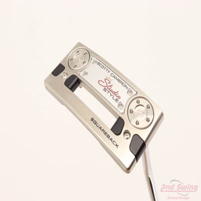 Mint Titleist Scotty Cameron 2025 Studio Style Squareback Putter Steel Right Handed 35.0in