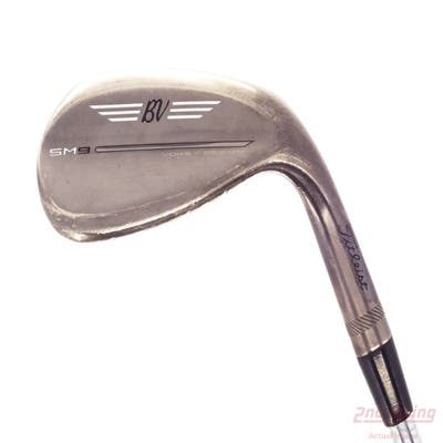 Titleist Vokey SM9 Brushed Steel Wedge Lob LW 58° 10 Deg Bounce S Grind Titleist Vokey BV Steel Wedge Flex Right Handed 35.0in