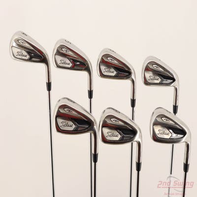 Titleist 718 AP1 Iron Set 4-PW True Temper AMT Red R300 Steel Regular Right Handed +1/4"