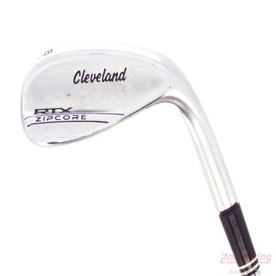 Cleveland RTX ZipCore Tour Satin Wedge Lob LW 58° 10 Deg Bounce Mid True Temper Dynamic Gold Spinner Tour Issue Steel Wedge Flex Right Handed 35.0in