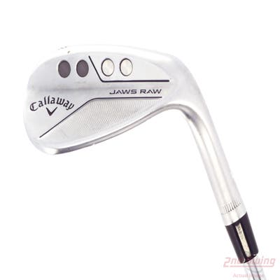 Callaway Jaws Raw Chrome Wedge Lob LW 58° 10 Deg Bounce S Grind True Temper Dynamic Gold Spinner Tour Issue Steel Wedge Flex Right Handed 34.75in