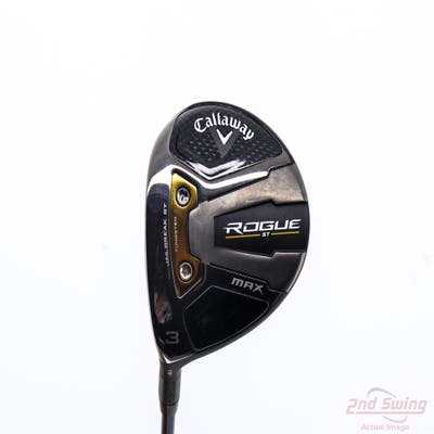 Callaway Rogue ST Max Fairway Wood 3 Wood 3W 15° Fujikura Ventus TR Blue Velocore 6 Graphite Regular Left Handed 43.5in