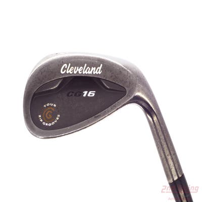 Cleveland CG16 Black Zip Groove Wedge Gap GW 52° 10 Deg Bounce Cleveland Traction Wedge Steel Wedge Flex Right Handed 35.5in