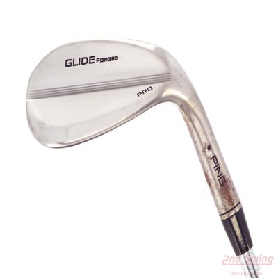 Ping Glide Forged Pro Raw Wedge Sand SW 56° 10 Deg Bounce S Grind Ping Z-Z115 Steel Wedge Flex Right Handed Black Dot 35.25in