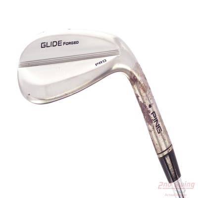 Ping Glide Forged Pro Raw Wedge Lob LW 60° 6 Deg Bounce T Grind Ping Z-Z115 Steel Wedge Flex Right Handed Black Dot 35.25in