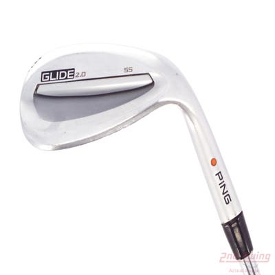 Ping Glide 2.0 Wedge Lob LW 58° 10 Deg Bounce AWT 2.0 Steel Wedge Flex Right Handed Orange Dot 35.25in