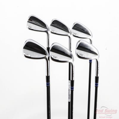 Ping i530 Iron Set 6-PW AW Fujikura AXIOM 75 Graphite Stiff Right Handed Black Dot +3/4"