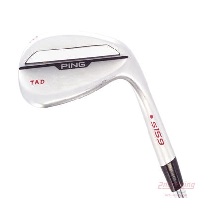 Ping s159 Chrome Wedge Lob LW 58° 8 Deg Bounce T Grind Nippon NS Pro Modus 3 Tour 105 Steel Stiff Right Handed Red dot 35.25in