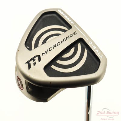 Mint Odyssey Microhinge V-Line 2-Ball Putter Steel Right Handed 35.5in