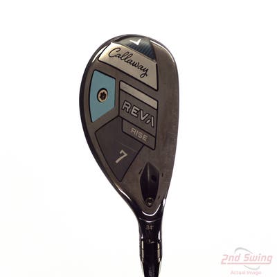Callaway Reva Rise Hybrid 7 Hybrid 34° UST Mamiya LinQ LTE Graphite Ladies Right Handed 36.75in