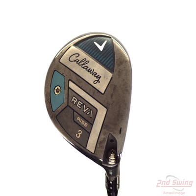 Callaway Reva Rise Fairway Wood 3 Wood 3W 18° UST Mamiya LinQ LTE Graphite Ladies Right Handed 42.0in