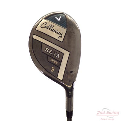 Callaway Reva Rise Fairway Wood 9 Wood 9W 27° UST Mamiya LinQ LTE Graphite Ladies Right Handed 40.0in
