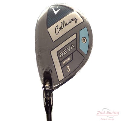 Mint Callaway Reva Rise Fairway Wood 3 Wood 3W 18° UST Mamiya LinQ LTE Graphite Ladies Left Handed 42.25in