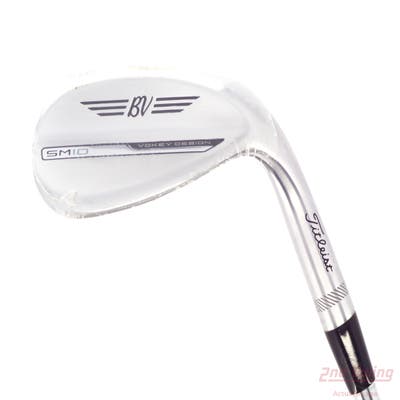 Mint Titleist Vokey SM10 Tour Chrome Wedge Lob LW 58° 6 Deg Bounce K Grind Titleist Vokey BV Steel Wedge Flex Right Handed 35.0in