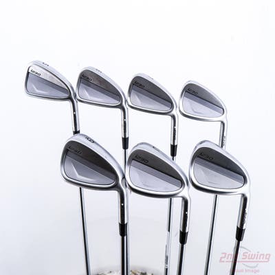 Ping i230 Iron Set 5-PW GW Project X IO 6.5 Steel X-Stiff Right Handed White Dot +3/4"