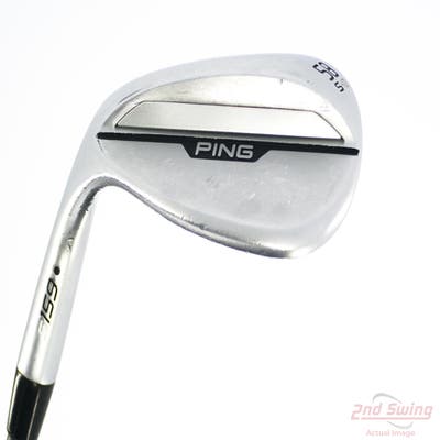 Ping s159 Chrome Wedge Lob LW 58° 10 Deg Bounce S Grind ALTA CB Black Graphite Regular Left Handed Black Dot 34.75in