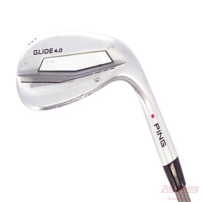 Ping Glide 4.0 Wedge Lob LW 58° 10 Deg Bounce S Grind Aerotech Steelfiber i125cw Graphite Stiff Right Handed Green Dot 35.25in