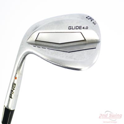 Ping Glide 4.0 Wedge Lob LW 58° 10 Deg Bounce S Grind True Temper Dynamic Gold Tour Issue S400 Steel Stiff Left Handed Orange Dot 35.25in