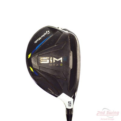 TaylorMade SIM2 MAX-D Fairway Wood 5 Wood 5W 19° Project X EvenFlow Riptide CB 50 Graphite Regular Right Handed 42.25in