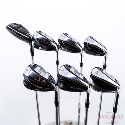Cobra 2023 T-Rail Combo Iron Set 5H 6-PW SW Cobra Ultralite 45 Graphite Ladies Right Handed -1"